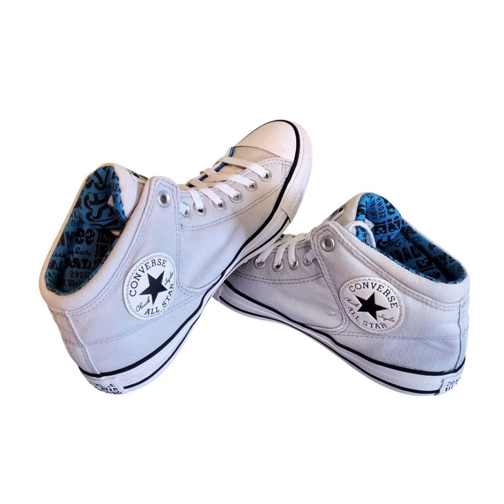 Converse Chuck Taylor All Star High Street Mid-Ghosted Sneakers Mens 8/Womens 10